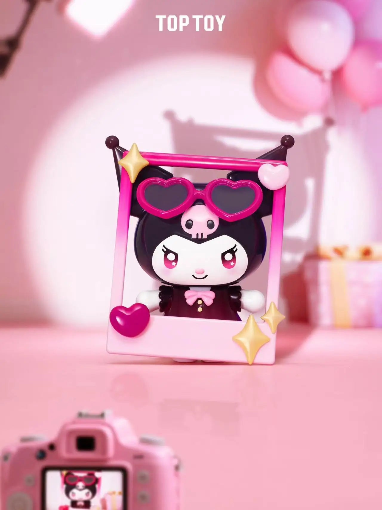 Sanrio Characters Kuromi Blind Box Sparkling Idol Series Trendy Doll Garage Kit Desktop Ornament Children Birthday Toy Gift