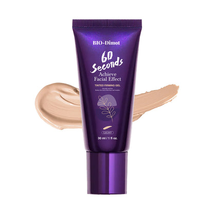 BIO-Dimot 6D Tinted Firming Gel - Instant 60 Seconds Lift, Firms Skin, Reduces Wrinkles, Evens Tone, Natural Finish, 30ml 2025.