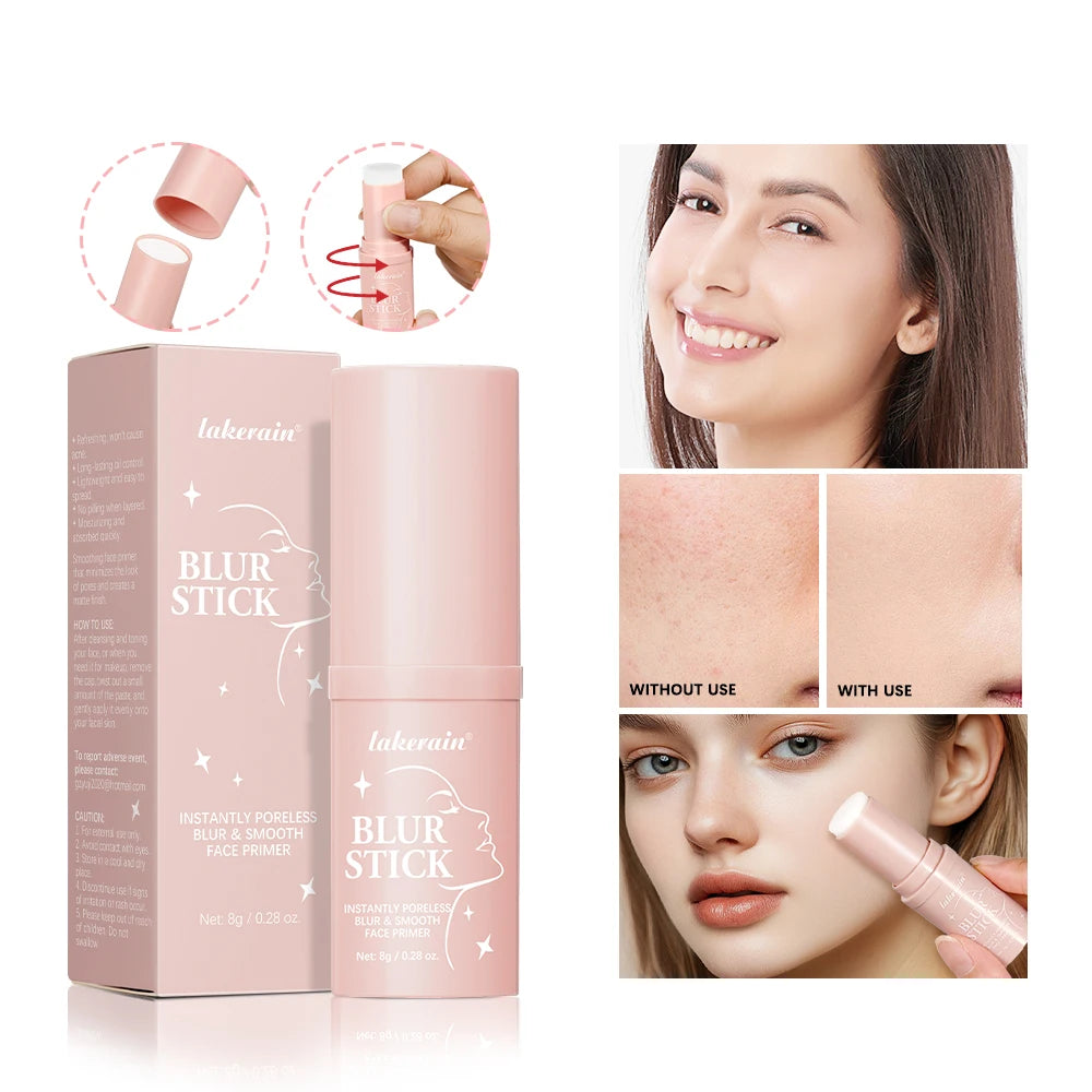 Face Primer Stick Invisible Pore Base Stick Makeup Concealer Isolation Makeup Front Pore Base Modifying Skin Color Primer Makeup