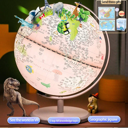 Globe decoration AR intelligent pronunciation desk lamp creative birthday gift for children