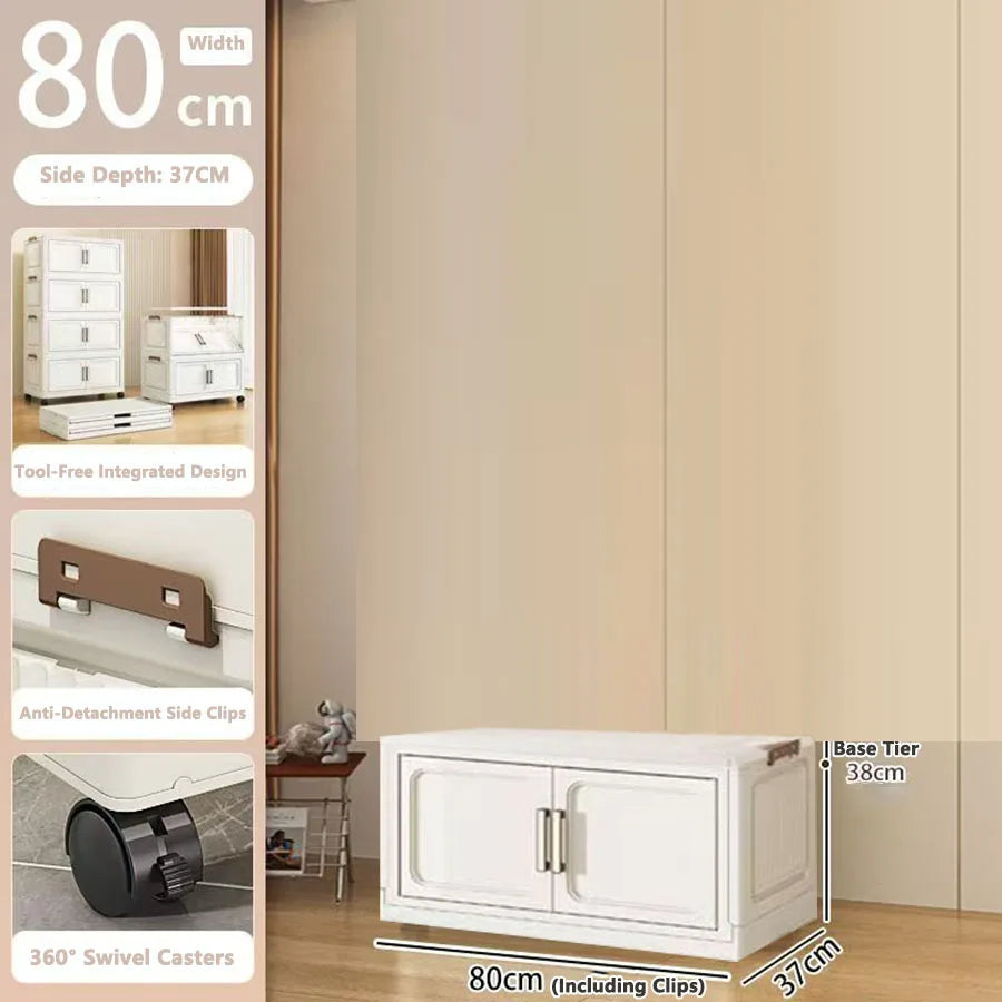Storage Cabinet Installation Free Storage Cabinet Baby and Kidsren's Clothing Storage Box Snack Plastic Foldableing Storage Cabinet Folding Storage Cabinet Organizer