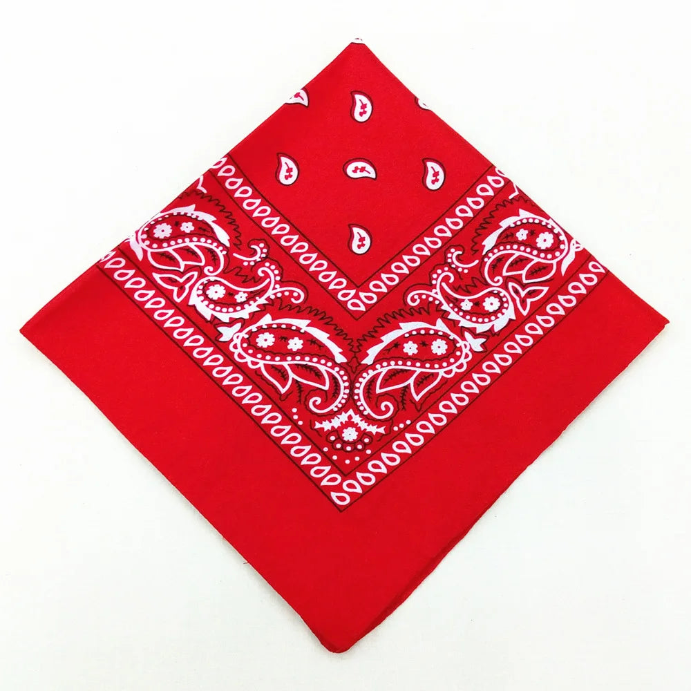 Hip Hop Bandana 23 Styles Man Women Fashion Outdoor Headbands Hair Band Wrist Wraps Hair Scarves High Quality Hair Accessories