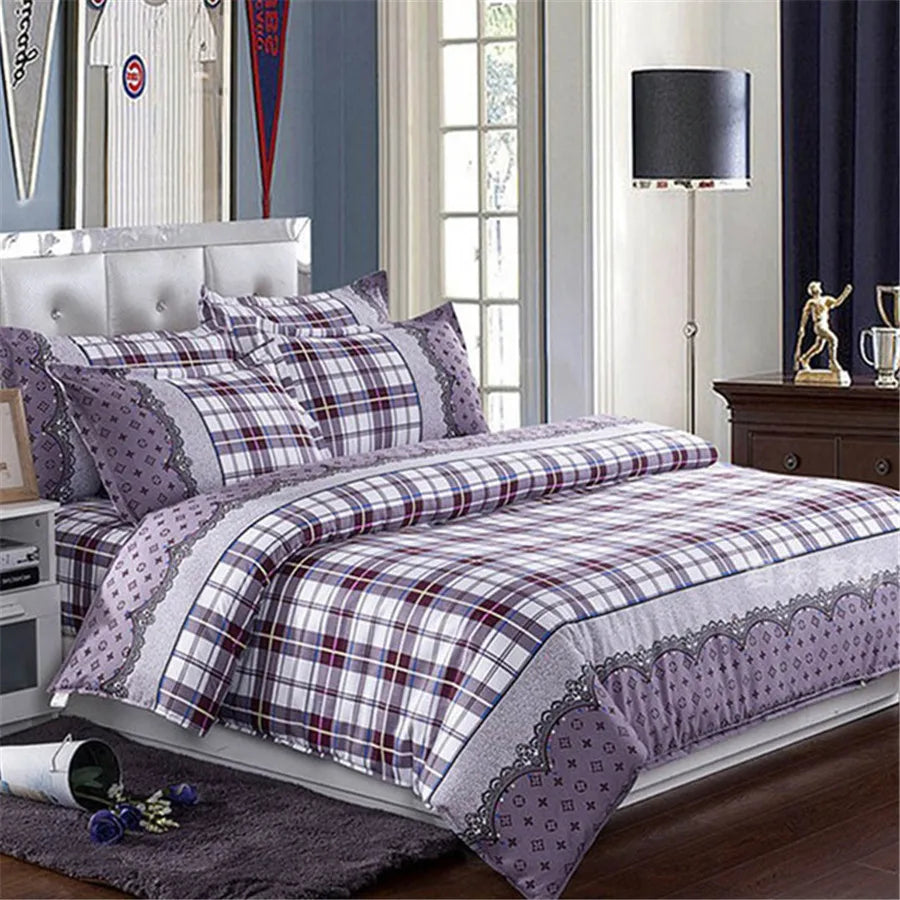 Multi-size Sheet Duvet Cover Pillowcase  Home Textile Bedding Single Piece Bedding Single Person Double Quilt Cover