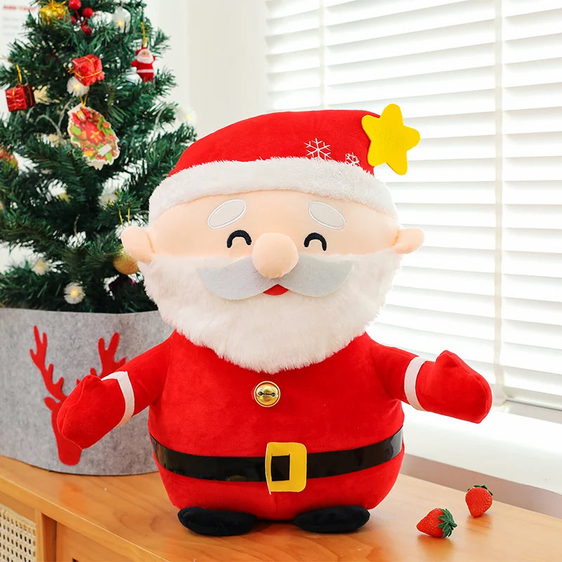 Hot Selling New Products  Cute Santa Claus Plush Toys  Christmas Trees  Snowmen  Deer, Girls' Christmas Ornaments Gifts In Stok