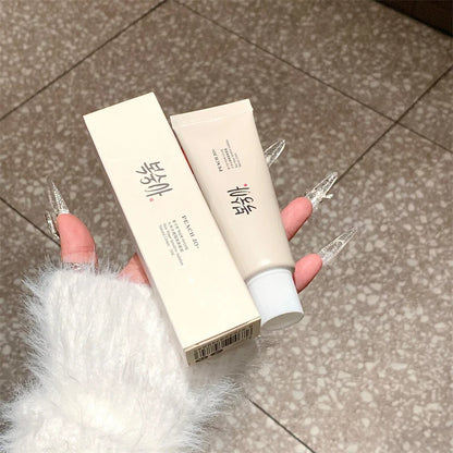 Rice Moisturizing Primer Face Brightening For A Long-lasting Natural Finish Korean Makeup Nourishes Skin Conceals Bare FaceCream