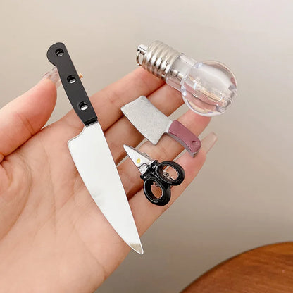 Creative Weird Simulation Scissors Knife Hair Clips Women Funny Hairpins Girls Hairclip Punk Barrette Hairpins Headwear Y2k