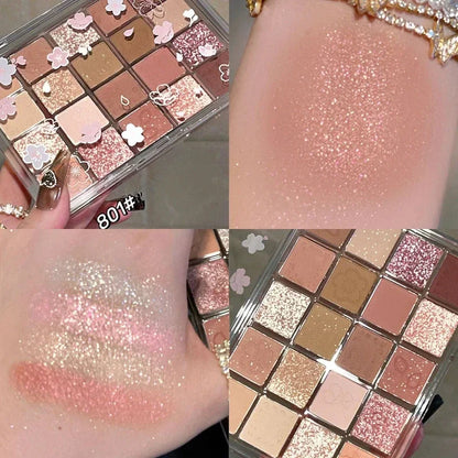 20 Colors Eyeshadow Palette Matte Makeup Products Women Cosmetics Korean New Beauty Health Long Lasting Eye Shadow Pallet