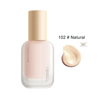 UODO Liquid Foundation High Coverage Makeup Base Lasting Concealer BB Cream Foundation Makeup Waterproof Foundation FemaleMakeup