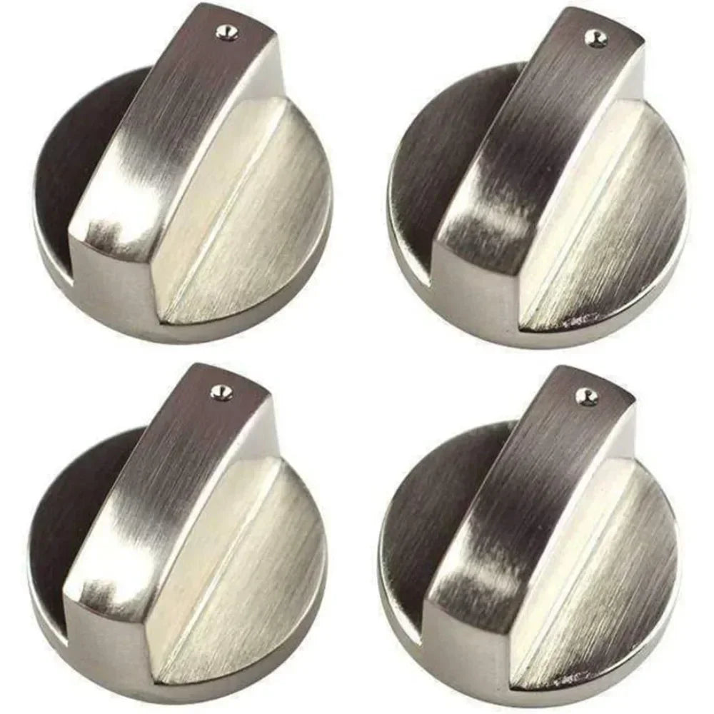 News Stove Control Knobs,Metal Range Burner Switch Button Universal for Kitchen Cooktop,Alloy Gas-Stove Knob Cooker Accessories
