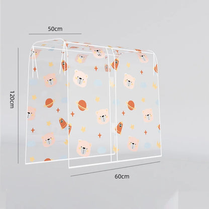 Waterproof Clothes Dust Cover Dustproof Large Capacity Dress Storage Protect Thicken Closet Organizer for Coat Suit Dress