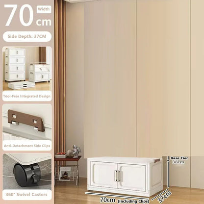 Storage Cabinet Installation Free Storage Cabinet Baby and Kidsren's Clothing Storage Box Snack Plastic Foldableing Storage Cabinet Folding Storage Cabinet Organizer