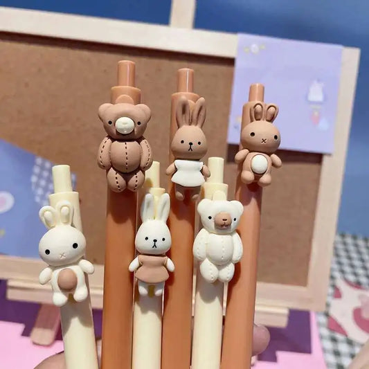 1 Piece Lytwtw's Creative Chocolate Color Gel Pen Cute Press Office School Supplies Stationery Funny Pens
