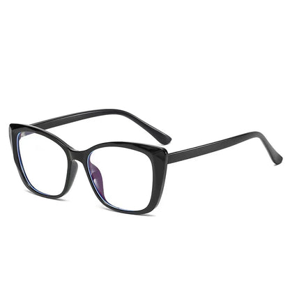 New Fashion Vintage Gradient Eyeglasses For Nearsightedness Anti Blue Light Myopia 2022 Unique Transparent Cat Eye Glasses Frame
