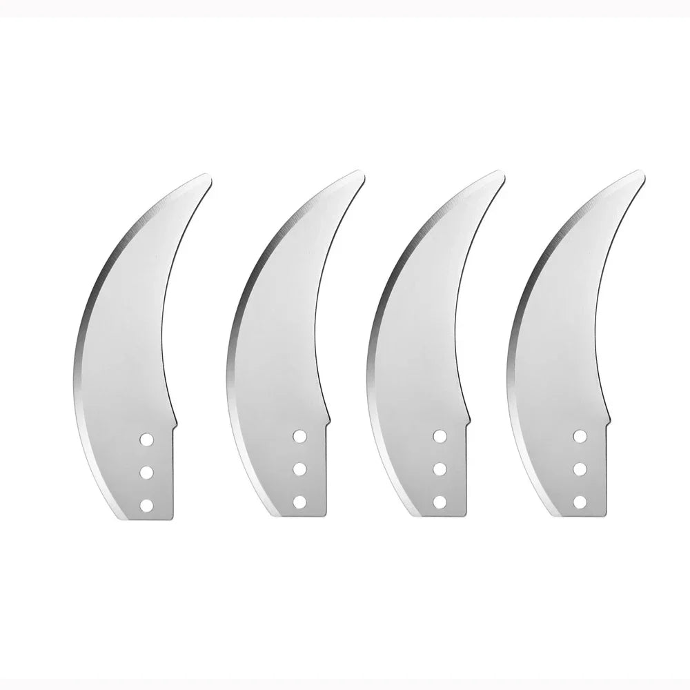 Agricultural Vegetable Fruit Cutter 4/6 Blades Set Crusher Pig Chicken Feed Chopper Replacement Blade for Farming Stirring Mixer
