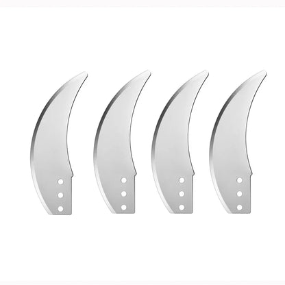 Agricultural Vegetable Fruit Cutter 4/6 Blades Set Crusher Pig Chicken Feed Chopper Replacement Blade for Farming Stirring Mixer