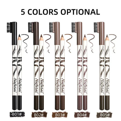 5 Colors Makeup Eyebrow Pencil Eyebrow Marker Waterproof Eyebrow Tattoo For Eyebrows Enhancer Dye Tint Pen Long Lasting