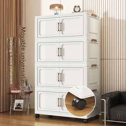 Storage Cabinet Installation Free Storage Cabinet Baby and Kidsren's Clothing Storage Box Snack Plastic Foldableing Storage Cabinet Folding Storage Cabinet Organizer