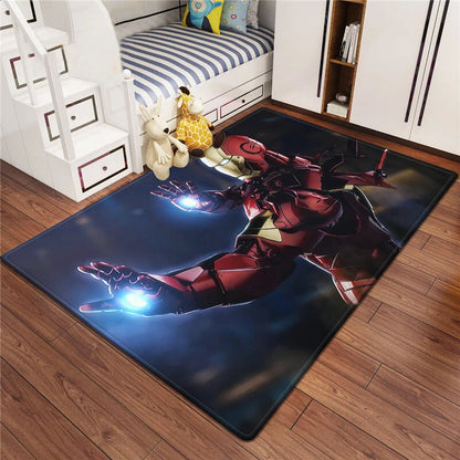 Marvel Series Customizable Carpets for Home Decor - Ideal for Bedrooms Living Rooms Sofas Camping Picnics Children's Rooms