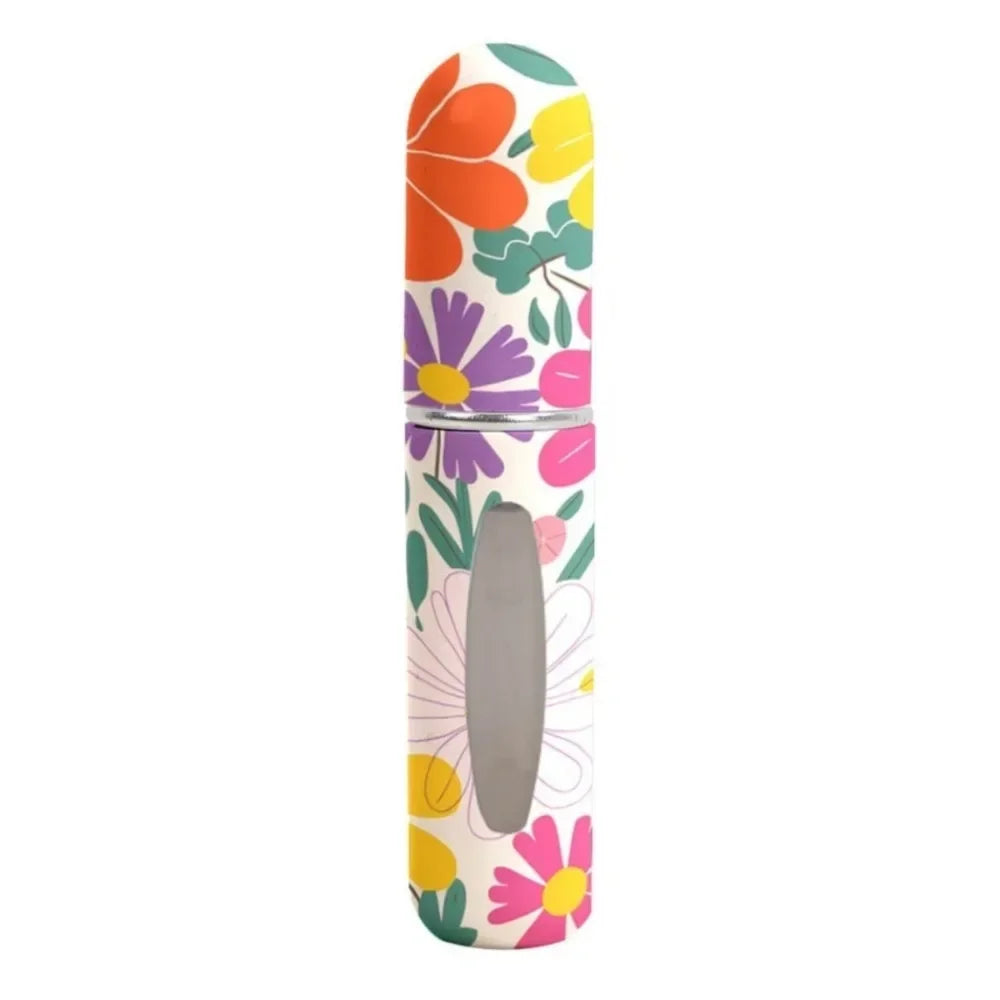 5ml Mini Perfume Bottle Essential Oil Alcohol Spray Atomizer Bottle Spray Rotating Bottle Refillable Empty Cosmetic Containers