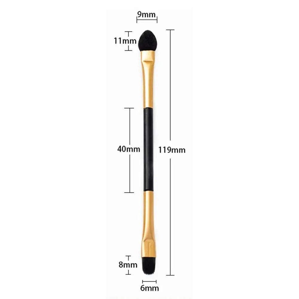 10PCS Fashion Beauty Makeup Tool Double-head Eyeshadow Brush Sponge Stick Eyeliner Applicator