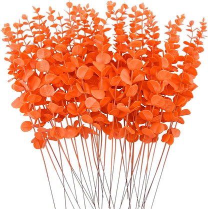 Artificial Eucalyptus Leaves branch Hotsale Holiday Party christmas Diy gift Home Vase Wedding bridal bouquet  Accessories decor