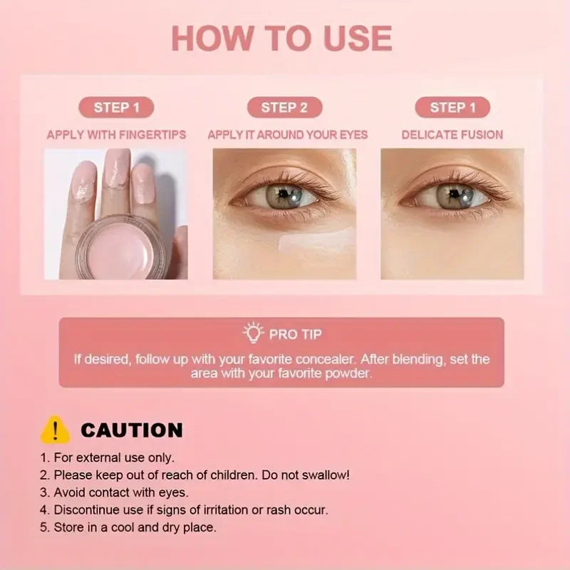 Hydrating Eye Brightening Concealer&Contour Cream-Full Coverage,Long Lasting,Correcting Eye Concealer for a Perfect Look Makeup