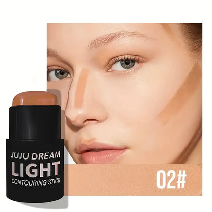 Concealer & Contour Stick, Covers Dark Circles & Acne, Waterproof Long-Lasting, Multi-Use, Unisex, Safe
