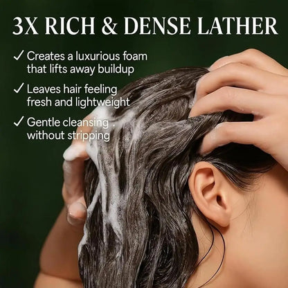 Thuja Leaf and Usman Shampoo Bar Usman Grass Handmade Soap Hair Nourishing Oil Control Soothing Hair Care