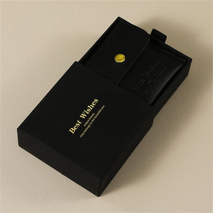 Elegant PU Leather Jewelry Organizer Case Snap Bag Set Closure for Necklaces Bracelets Earrings Storage Bags Gift Packaging Box