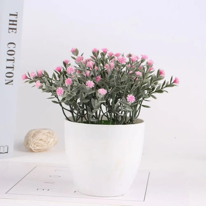 Arrangement Wedding Bouquet Floral Babysbreath Gypsophila Fake Flowers Artificial Flowers