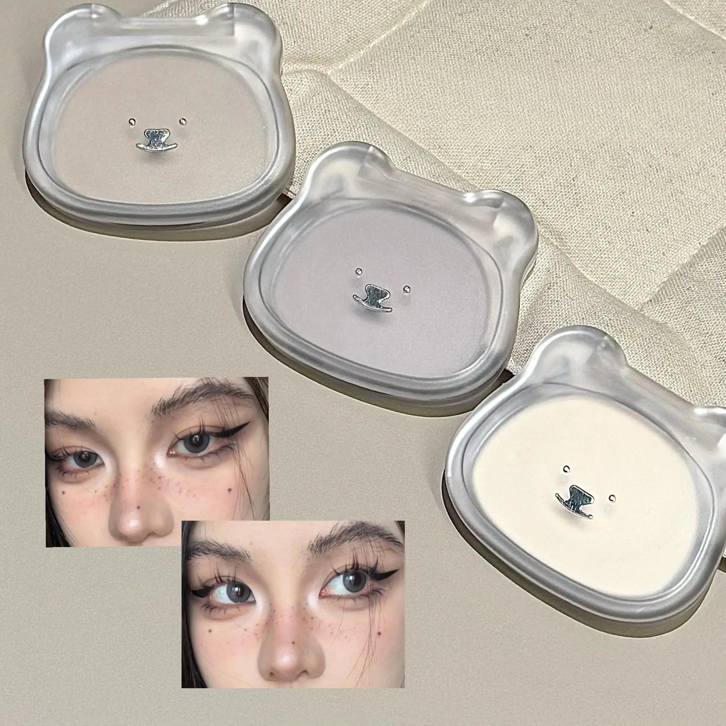 Kakashow Matte Highlighter Silky Smooth Powder Face Contouring & Brightening to Create a 3D makeup look