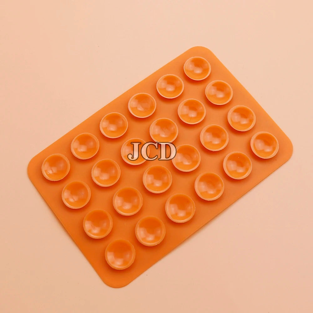 Silicone Suction Pad Back Sticker Suction Cup Phone Holder Silicone Cup Mat Smartphone Wall Stand Fixed For Glass Ceramic Tiles