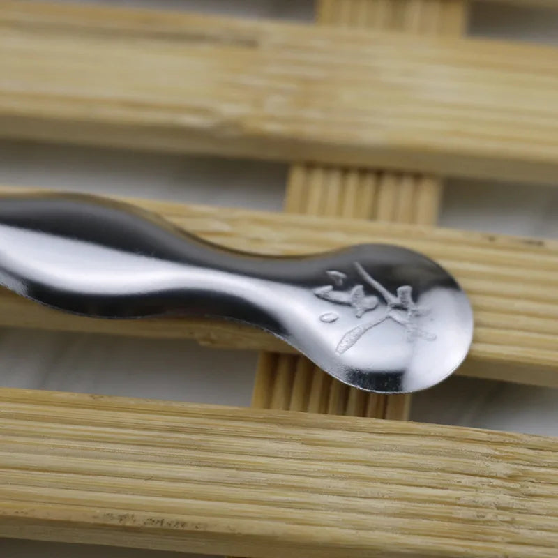 1pc Whole Grain Scoop Tea Spoon Stainless Steel Large Scoop Opening Suitable for Whole Grains Coffee Powder Beans