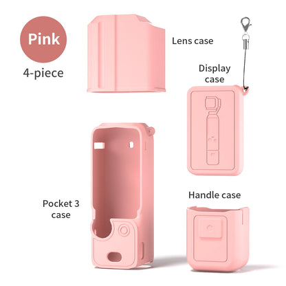 Silicone Case for DJI OSMO Pocket 3 Protective Cover Pocket3 dji Accessories Quality Material case for Osmo Pocket 3