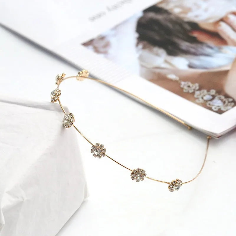 2024 New Fashion Multiple Styles Luxurious All-match Rhinestones Hairbands Headband  for Women Girl Hair Accessories Headwear