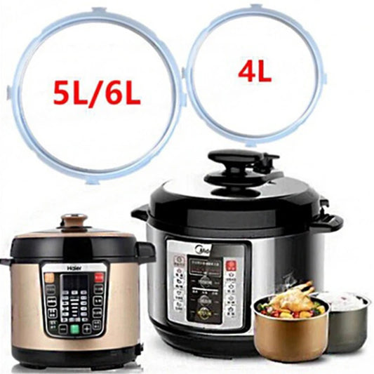 Practical 4L/5-6L Replacement Silicone Gasket Part Sealing Ring For Kitchen Electric Pressure Cooker Tools #252769