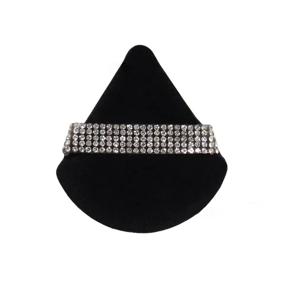 Diamond Triangle Powder Puff Face Makeup Tool Sponge Velvet Soft Smooth Facial Beauty Makeup Sponge Cosmetics Accessories