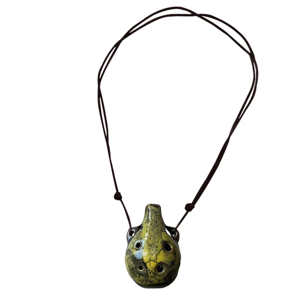6 Hole Ceramic Mini Ocarina Ceramic Crafts Musical Instruments