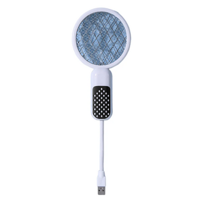 Compact Mini USB Mosquito Swatter UV Light Electric Shock Insect Racket Security Net Portable Fly Bug Zapper Camping