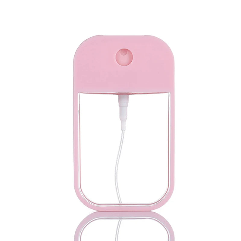 45ml Portable Mini Refillable Fragrance Hand Sanitizer Alcohol Bottle With Spray Fragrance Pump Empty Cosmetic Container Travel