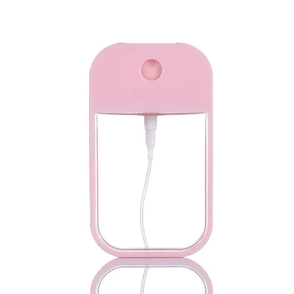 45ml Portable Mini Refillable Fragrance Hand Sanitizer Alcohol Bottle With Spray Fragrance Pump Empty Cosmetic Container Travel