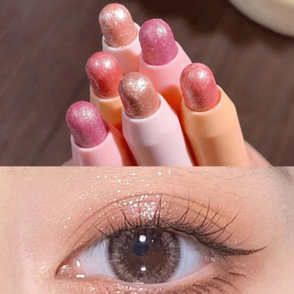 Teardrop Starry Sky Under-eye Shadow Pencil, Non-smudging Pearl Shimmer Contouring Eye Shadow Pencil, Highlighter Stick Makeup