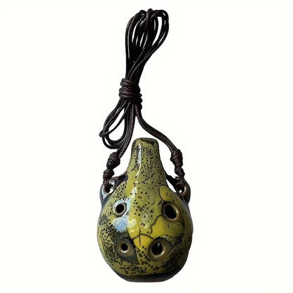 6 Hole Ceramic Mini Ocarina Ceramic Crafts Musical Instruments