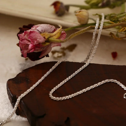 Shiny Sparkling Silver Plated Clavicle Chain Necklace Bracelet Jewelry Set for Women Minimalist  Starry Sky Accessories