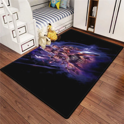 Marvel Series Customizable Carpets for Home Decor - Ideal for Bedrooms Living Rooms Sofas Camping Picnics Children's Rooms