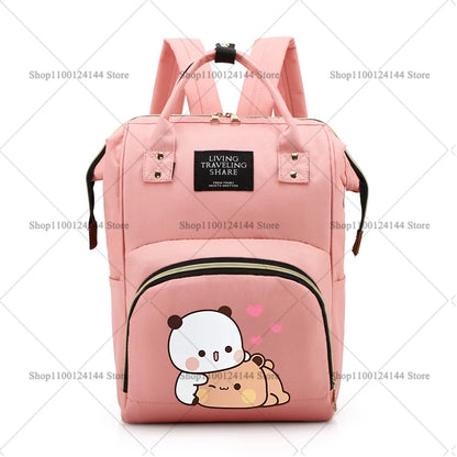 Bubu Dudu Backpack Bag Mummy Yier Bear Panda Bag Mom Baby Multi-function Waterproof Outdoor Travel Diaper Bags for Baby Care