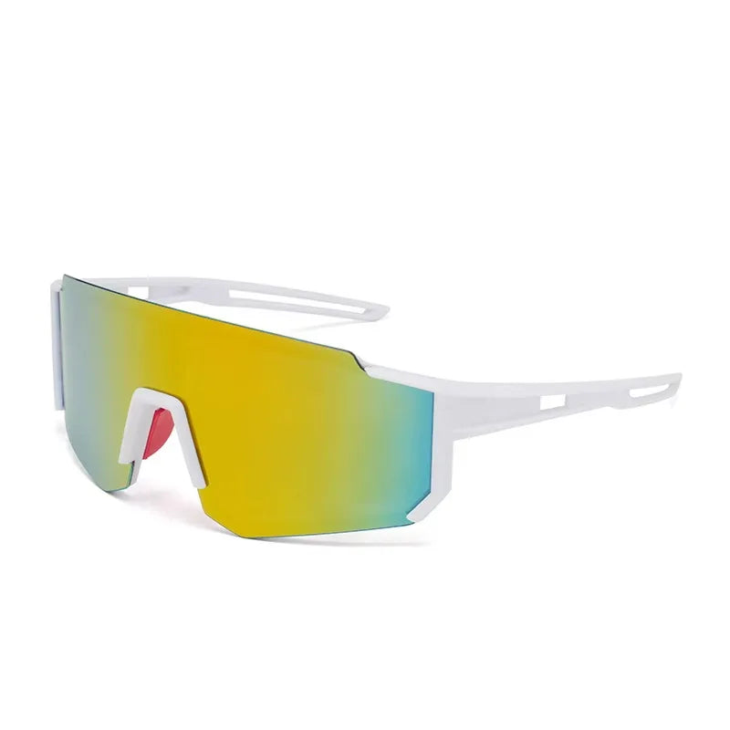New Fashion Men's And Women's Sports Sunglasses UV Protection Personalized Glasses Outdoor Driving Square Frame UV400 Eyewear