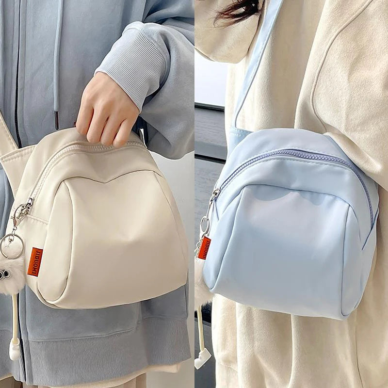 Large Capacity Shoulder Crossbody Bag For Women Lightweight Waterproof Canvas Bags Fashion Shell Bags