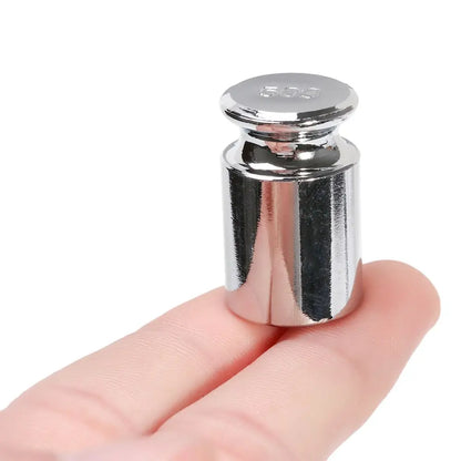 1/5pcs Accurate Calibration Chrome Plating Scale Weights 1g 2g 5g 10g 20g 50g 100g Grams Weighing Scales For Home Tool