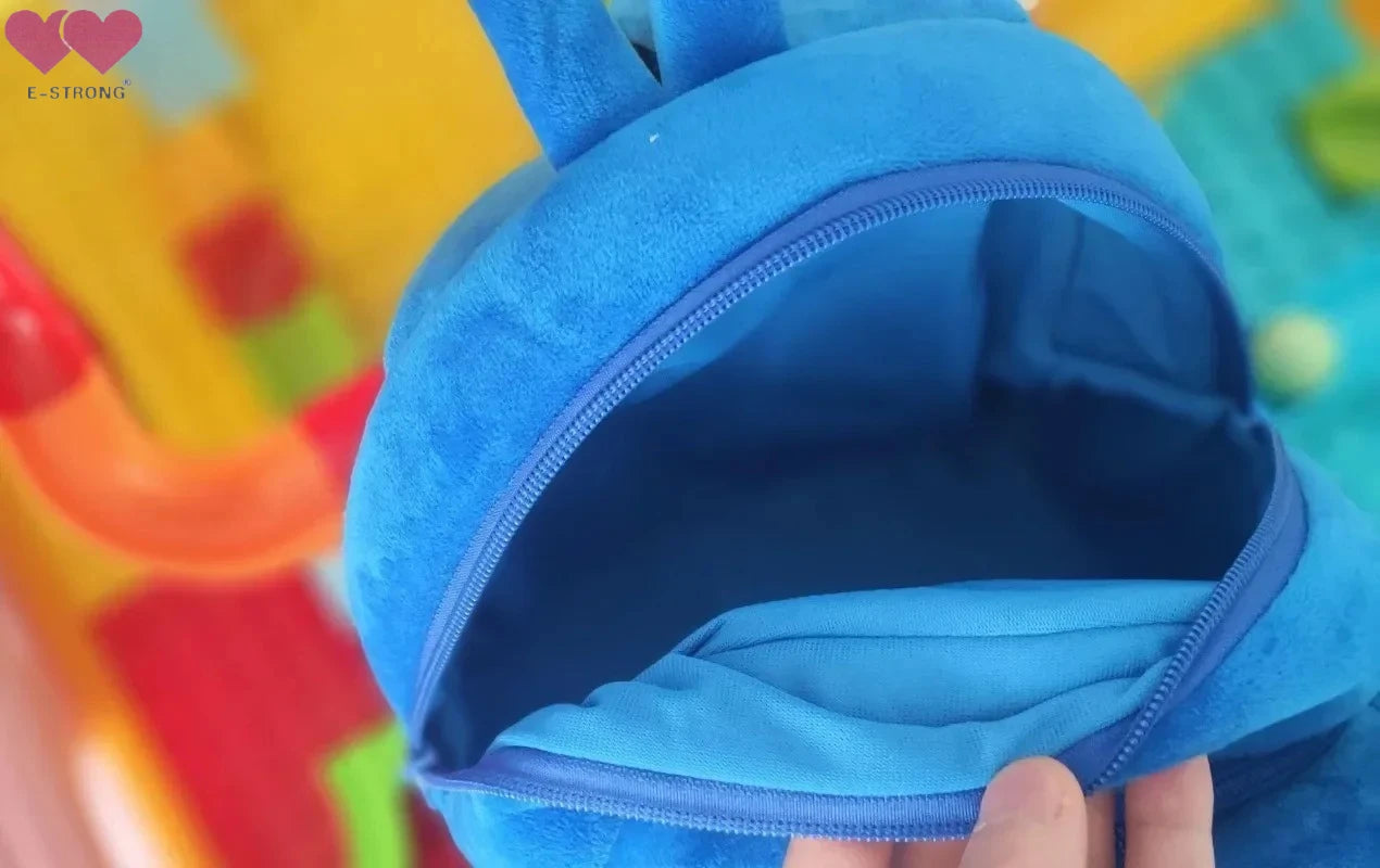 Peppa Pig Qriginal Kawaii Plush Schoolbag Toys Cute Cartoon George Kindergarte Anime Schoolbag Kids Birthday Gifts